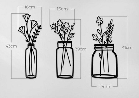 Voorjaarsbloemen 3 stuks 