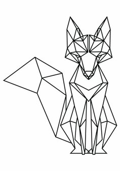 Geometrische Vos  S, M of L