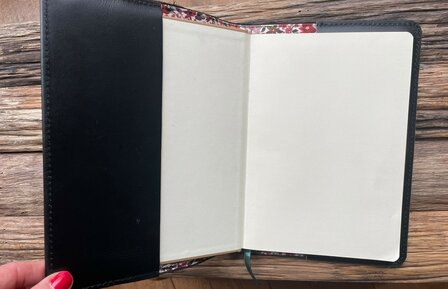 Leren Notitieboekje Blad
