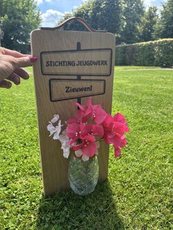 Wandbord Vaasje 