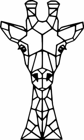 Geometrische Giraf S, M of L
