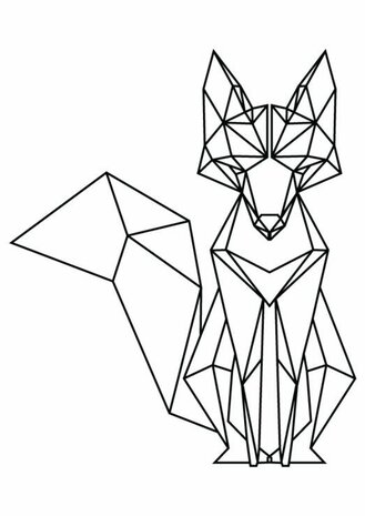 Geometrische Vos  S, M of L