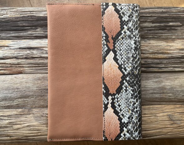 Leren Notitieboekje croco B5